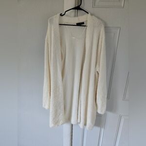 Banana Republic Fuzzy Long Open Cardigan XL